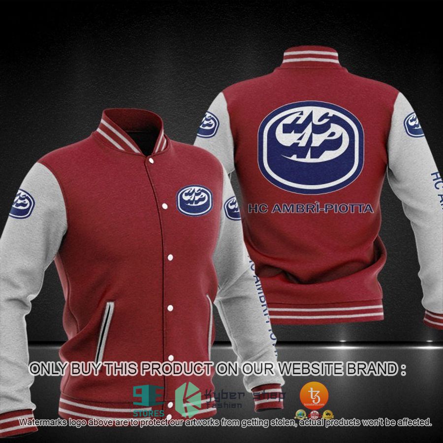 NEW HC Ambri-Piotta Varsity Jacket 3 hc ambri piotta baseball jacket 3 21990