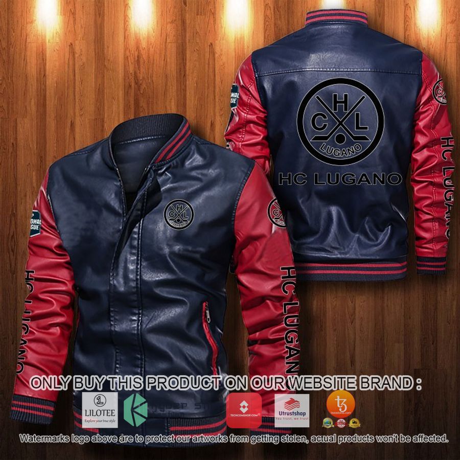 HOT HC Lugano Leather Bomber Jacket 4 hc lugano leather bomber jacket 4 58669
