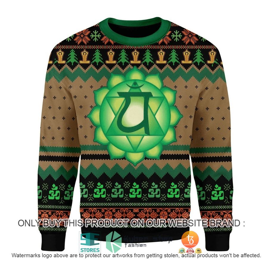 heart chakra ugly christmas sweater 1 83873
