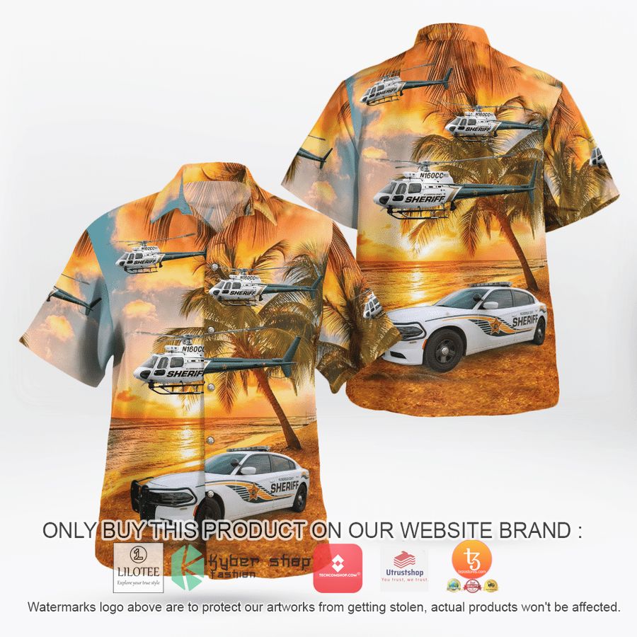 hillsborough county sheriff dodge charger airbus h125 hawaiian shirt 1 77299