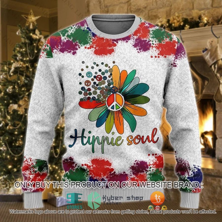 HOT Hippie Soul Ugly Christmas Sweater 1 hippie soul ugly christmas sweater 1 28050