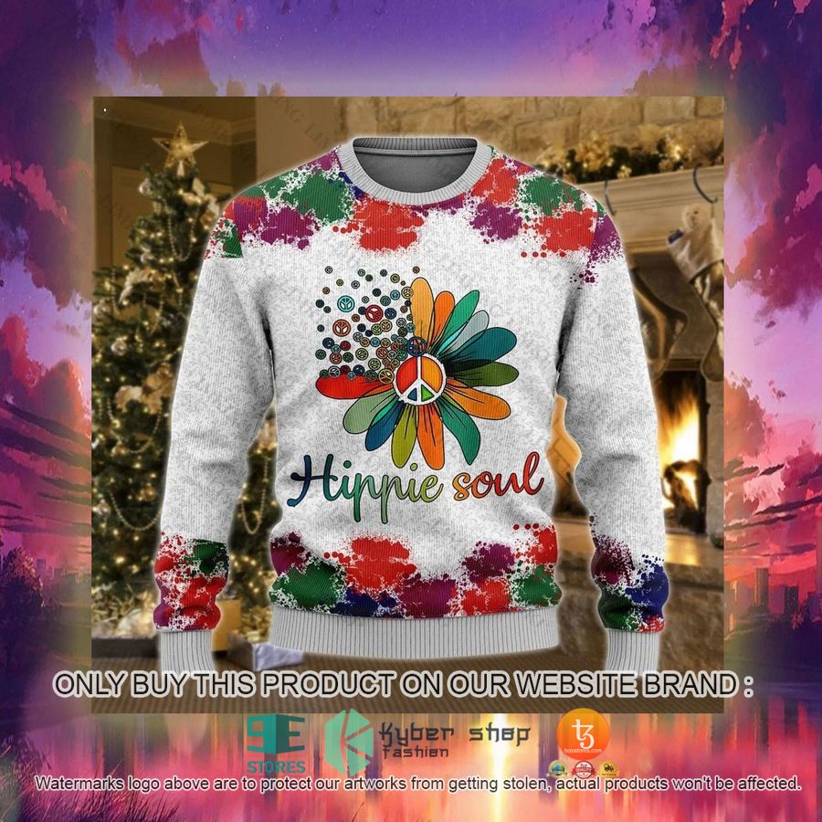 HOT Hippie Soul Ugly Christmas Sweater 3 hippie soul ugly christmas sweater 3 44881