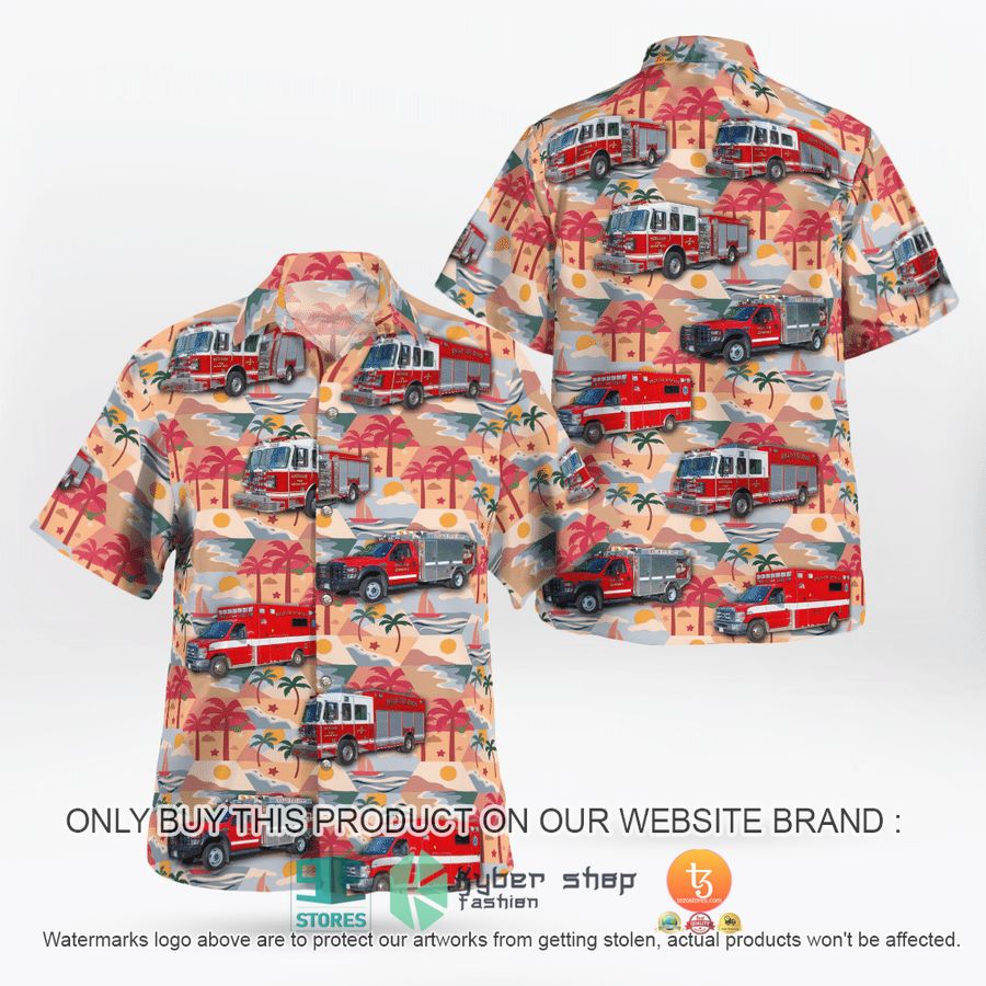 NEW Hollis New Hampshire Hollis Fire Department Hawaii Shirt 17 hollis new hampshire hollis fire department hawaiian shirt 1 78971