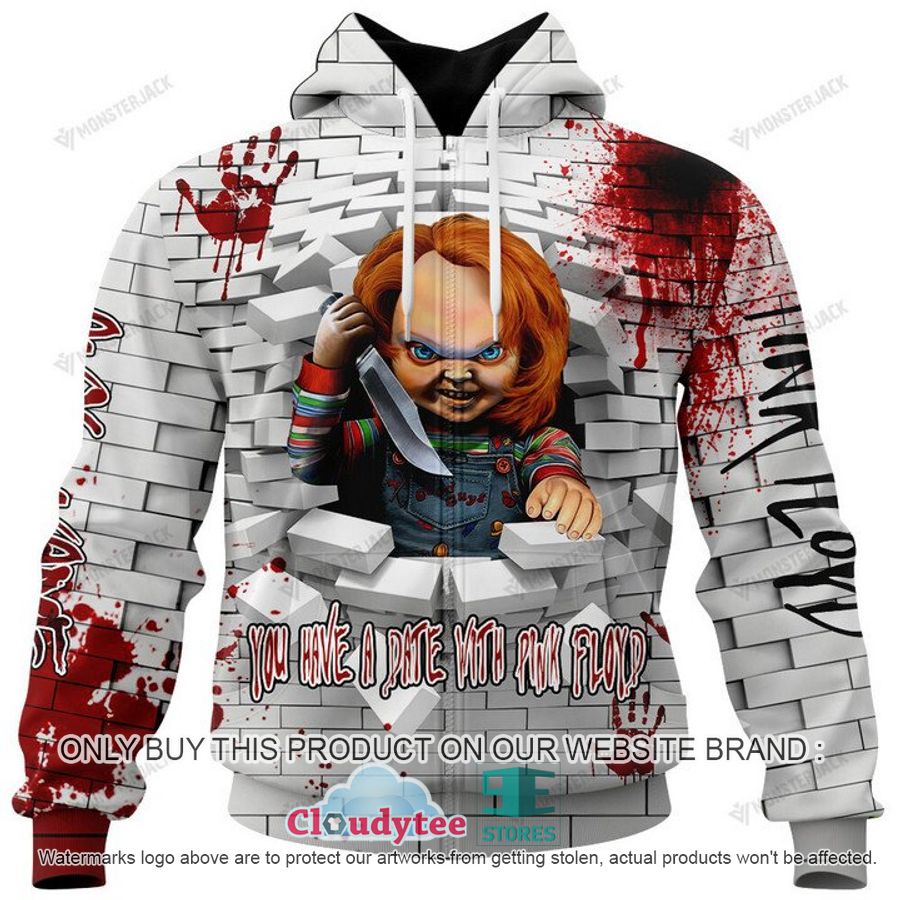 NEW Horror Chucky Halloween Pink Floyd The Wall Album Hoodie, Shirt 7 horror chucky halloween pink floyd the wall album 3d shirt hoodie 7 73040