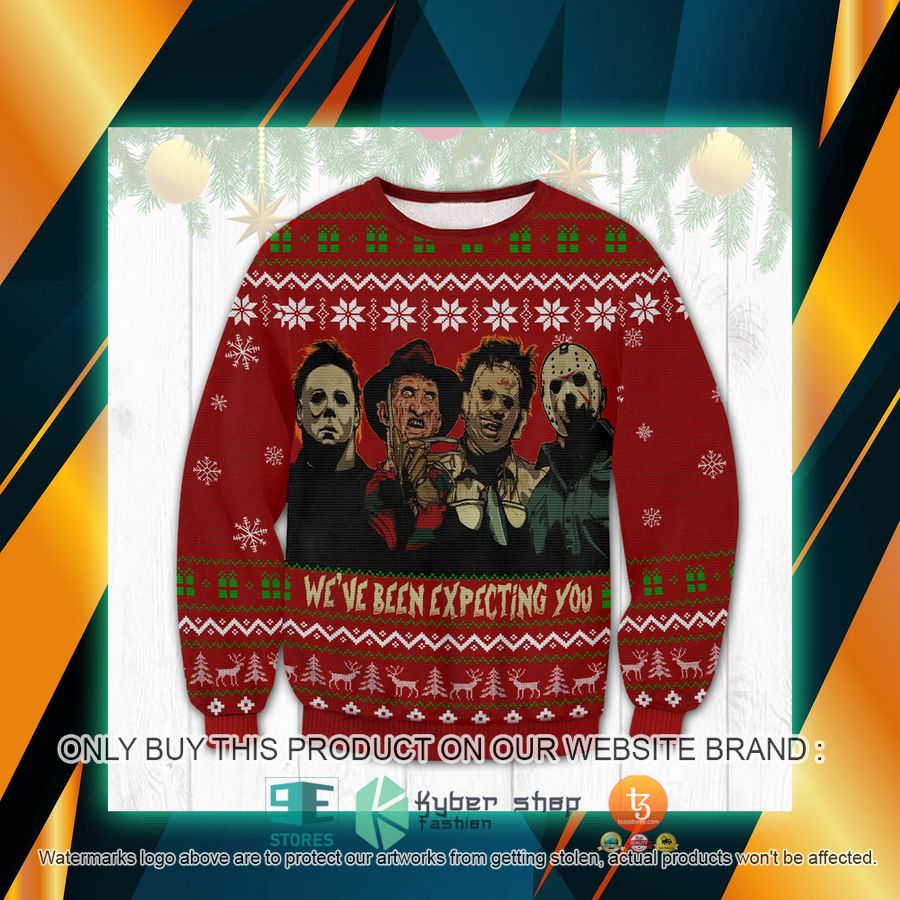 horror expecting you ugly sweater 1 21483