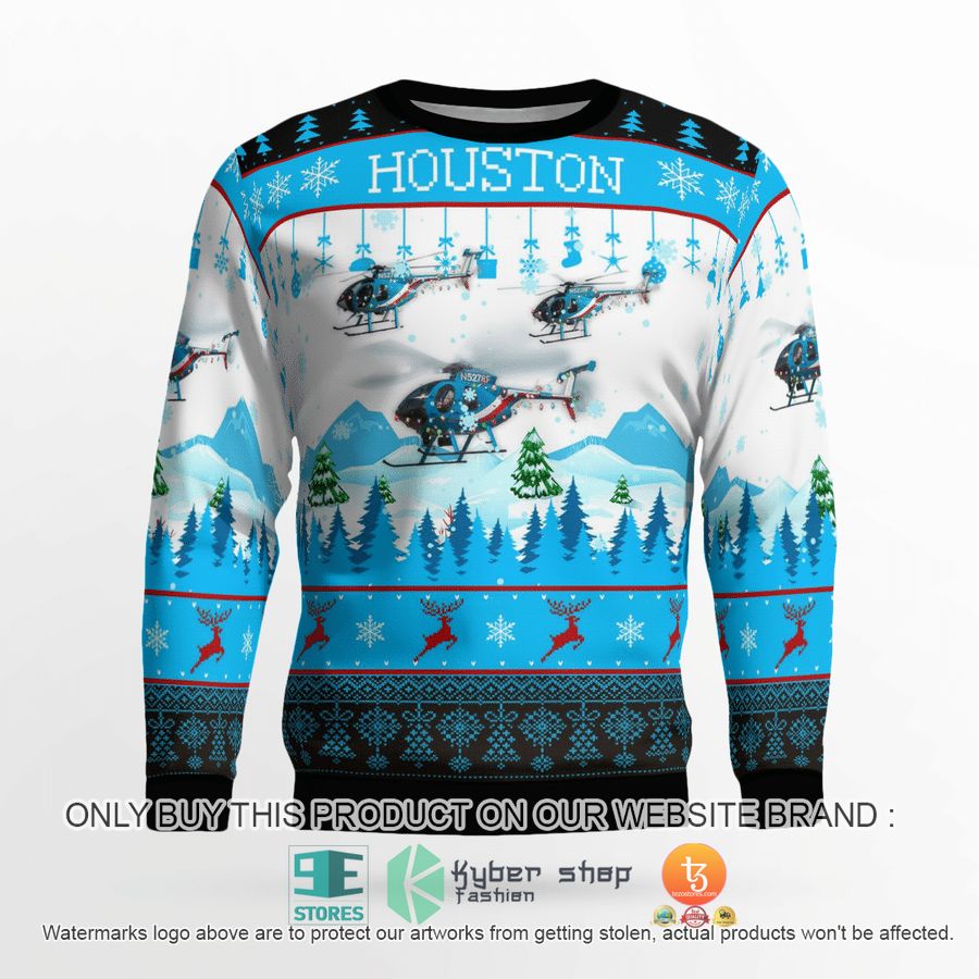 NEW Houston Police Helicopter 78F N5278F Christmas Sweatshirt, Sweater 3 houston police helicopter 78f n5278f christmas sweater sweatshirt 3 54062