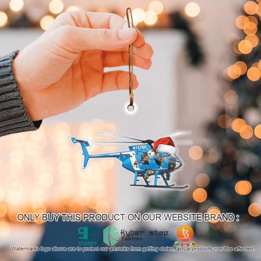 NEW Houston Police MD-500E 369E Christmas Ornament 3 houston police md 500e 369e christmas ornament 3 27765