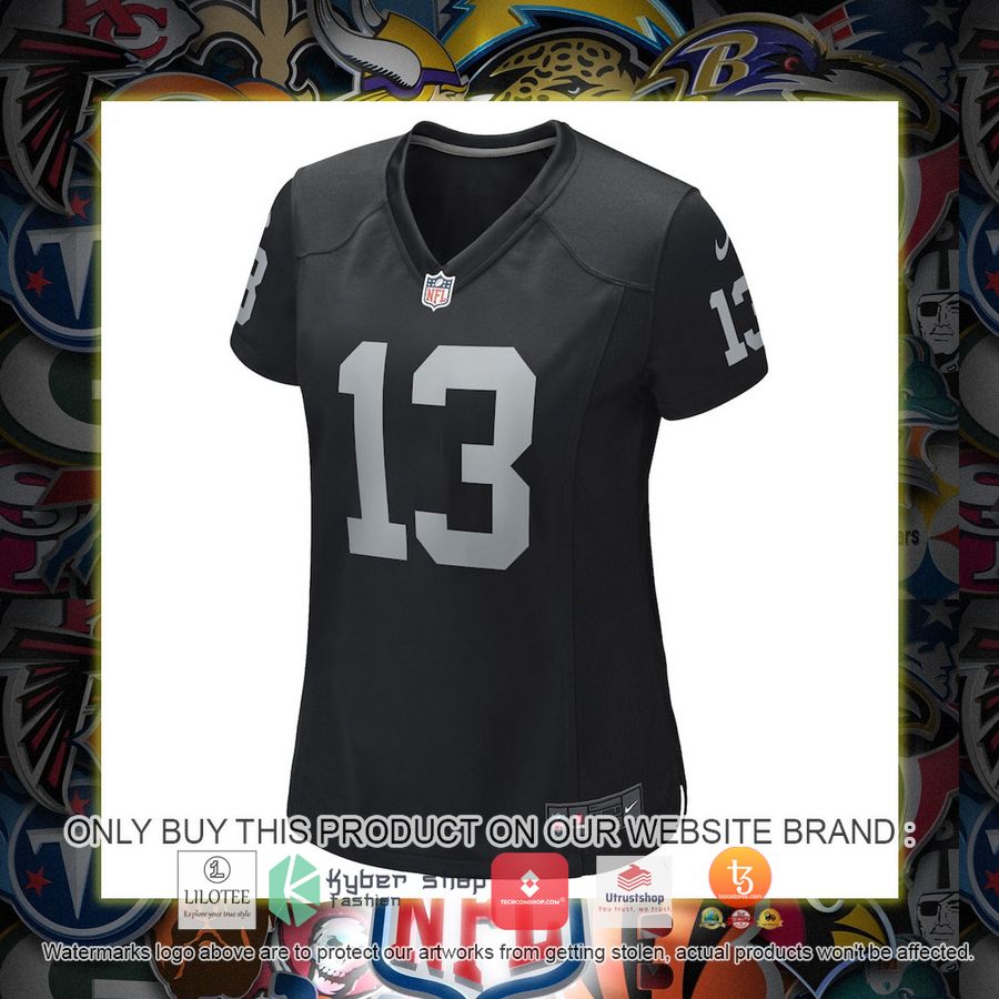 HOT Hunter Renfrow Las Vegas Raiders Nike Women's Game Black Football Jersey Shirt 2 hunter renfrow las vegas raiders nike womens game black football jersey 2 34988