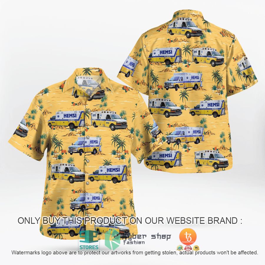 NEW Huntsville Alabama HEMSI Ambulance Hawaii Shirt 17 huntsville alabama hemsi ambulance hawaiian shirt 1 89078