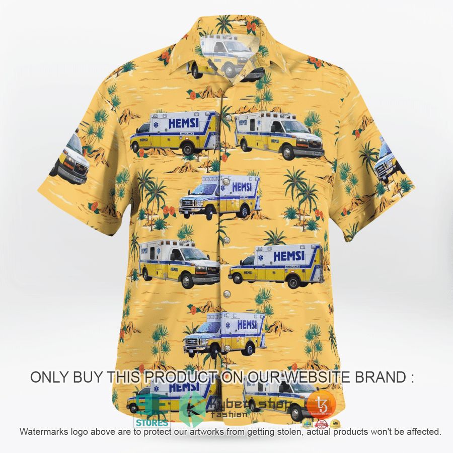 NEW Huntsville Alabama HEMSI Ambulance Hawaii Shirt 3 huntsville alabama hemsi ambulance hawaiian shirt 3 94496