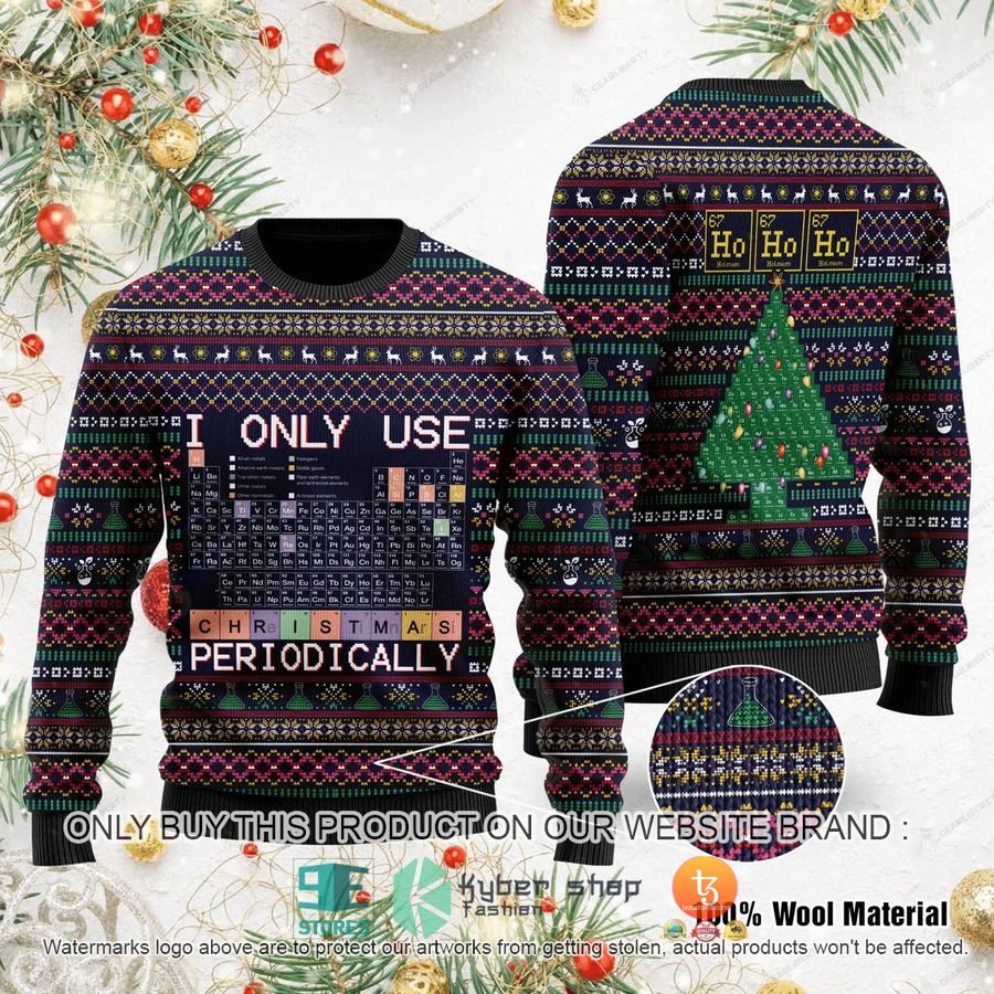 i only use xmas periodically christmas ugly sweater 1 40483