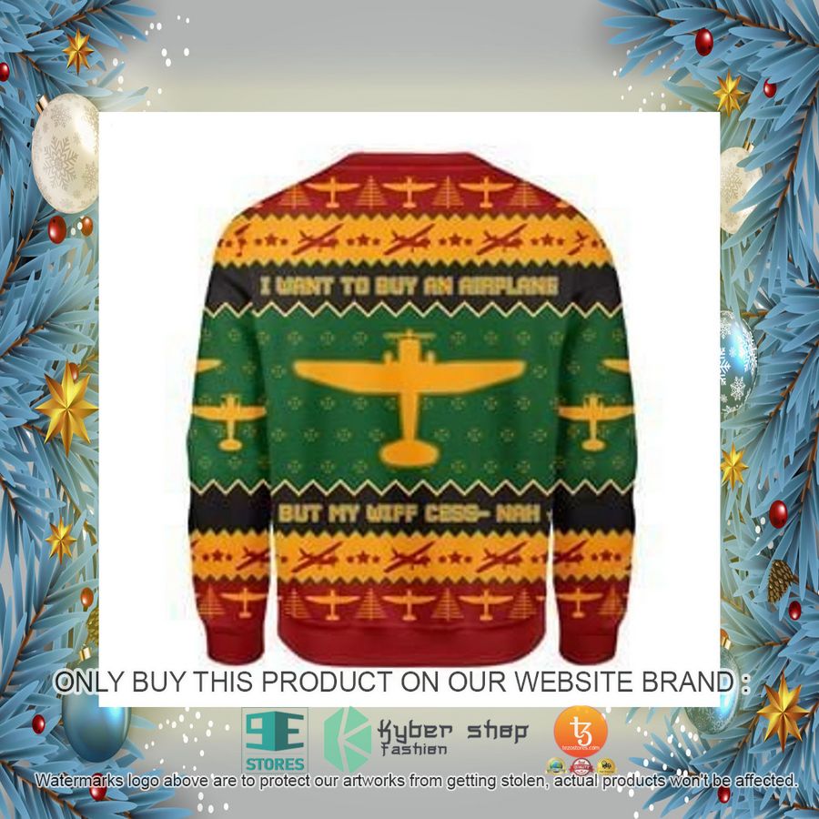 HOT I Want to Buy an Airplane Ugly Christmas Sweater 4 i want to buy an airplane ugly christmas sweater 4 75829