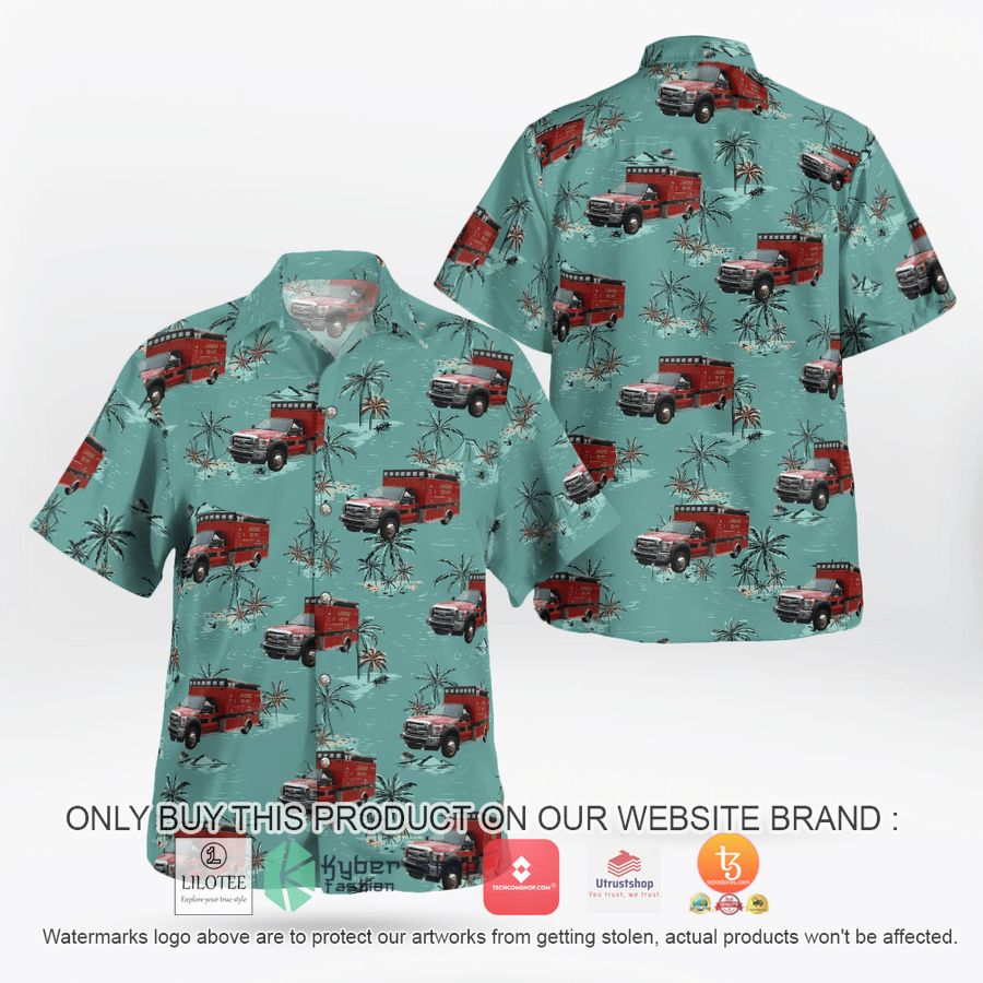 indiana lawrence city fire department hawaiian shirt 1 62849