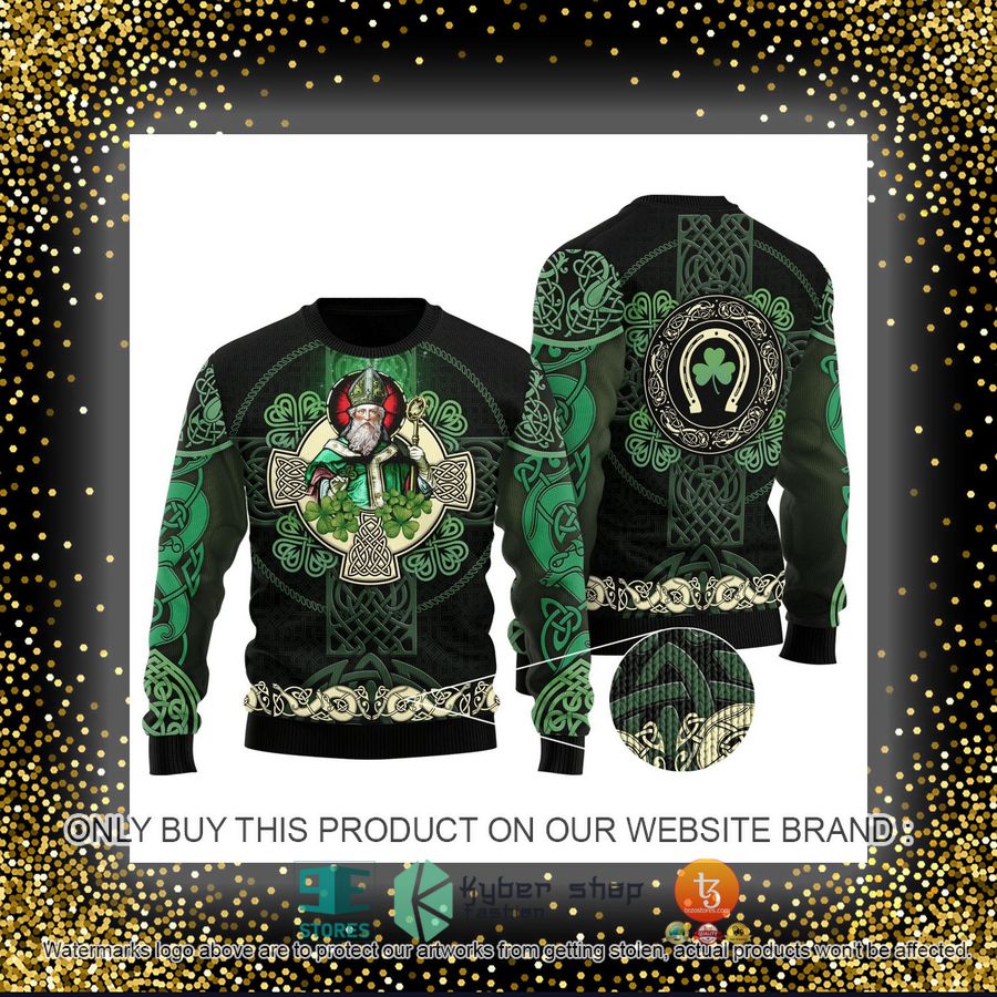 HOT Irish Saint Patrick Day Clover Ugly Christmas Sweater 4 irish saint patrick day clover ugly christmas sweater 4 46681