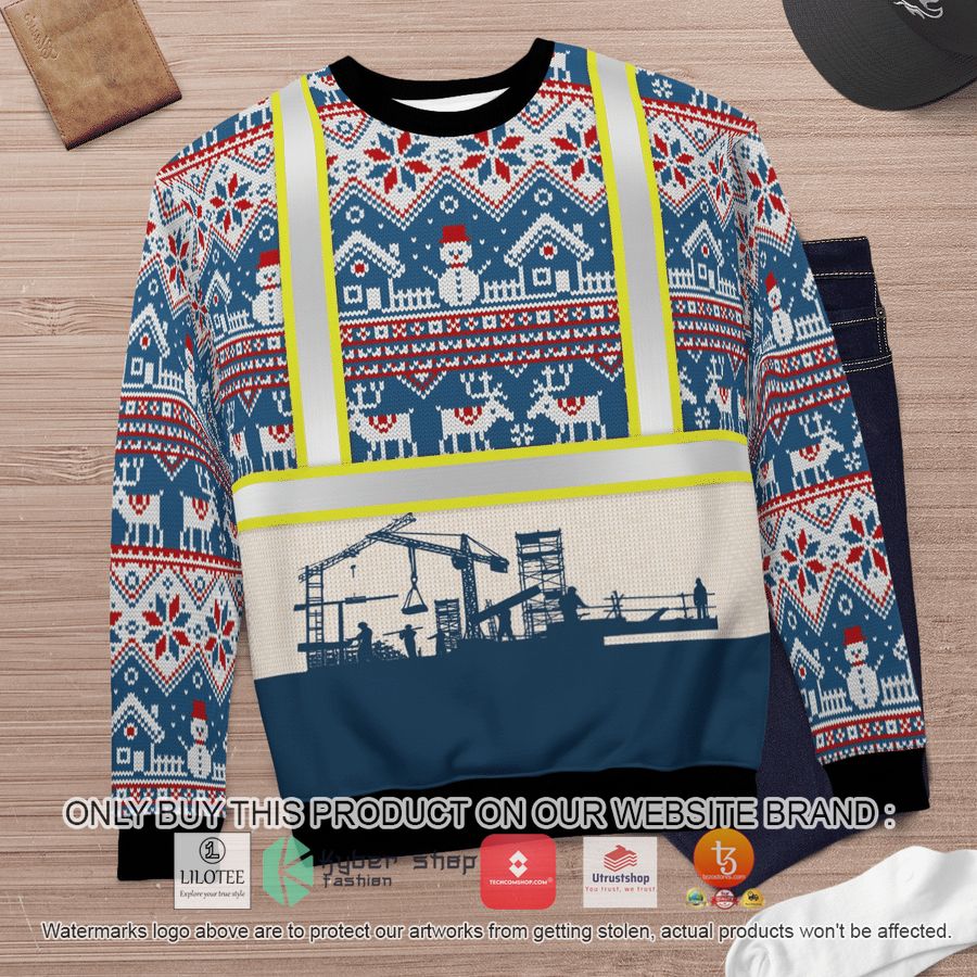 HOT Ironworkers Blue Sweater 7 ironworkers blue 3d sweater 7 95313