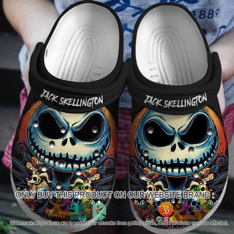 jack skellington crocs crocband shoes 1 62038