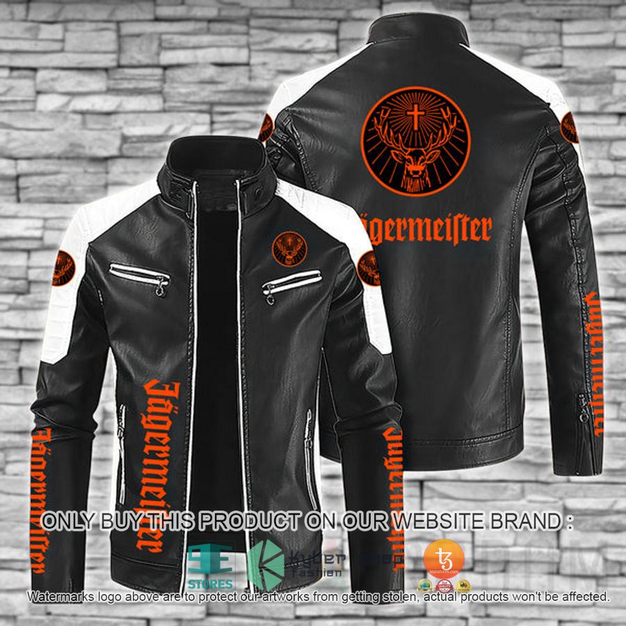 jagermeister block leather jacket 1 33671