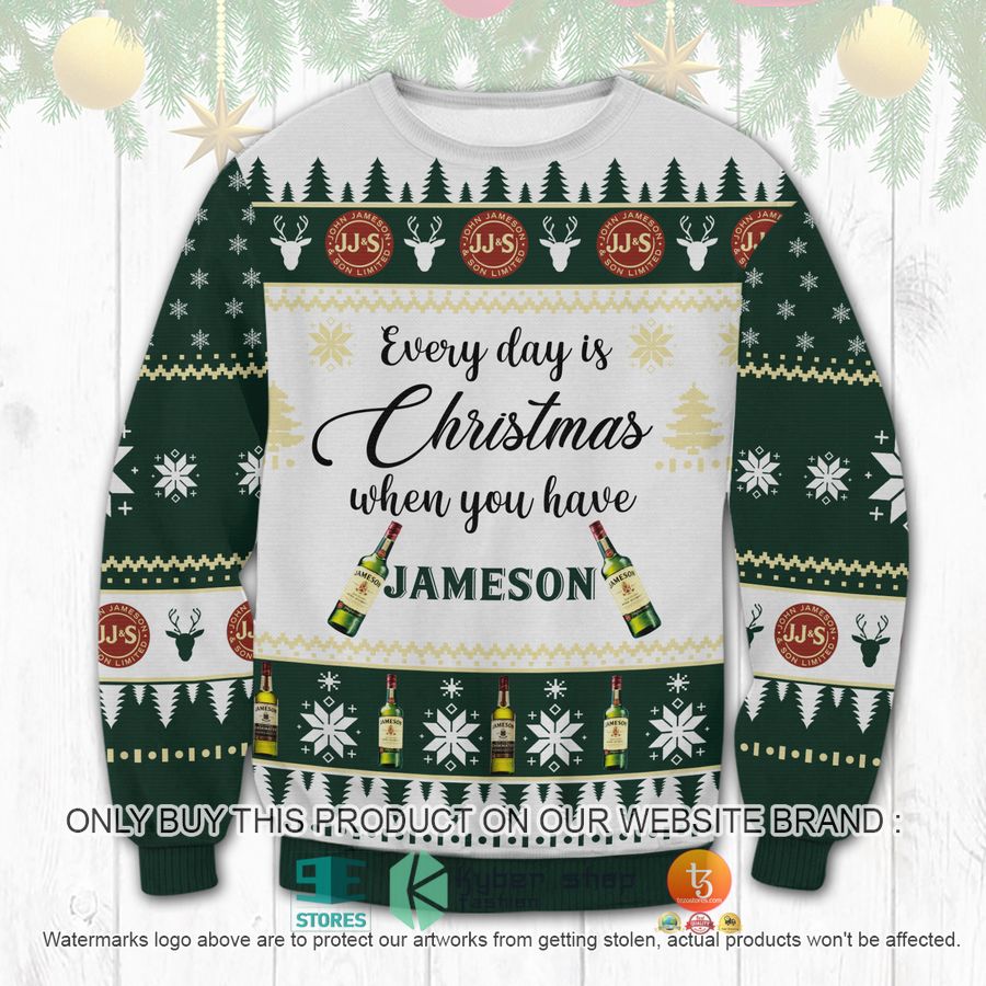 jameson everyday is christmas ugly sweater 1 64971