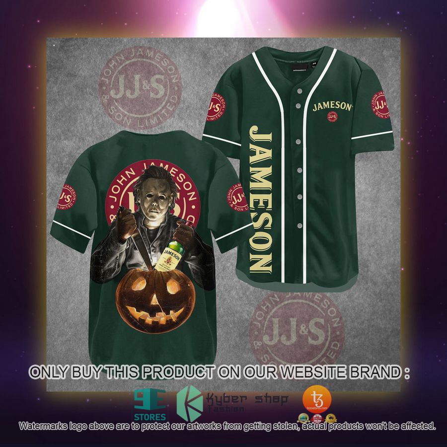 NEW Jameson Michael Myers Pumpkin Baseball Shirt 2 jameson michael myers pumpkin baseball jersey 2 71243