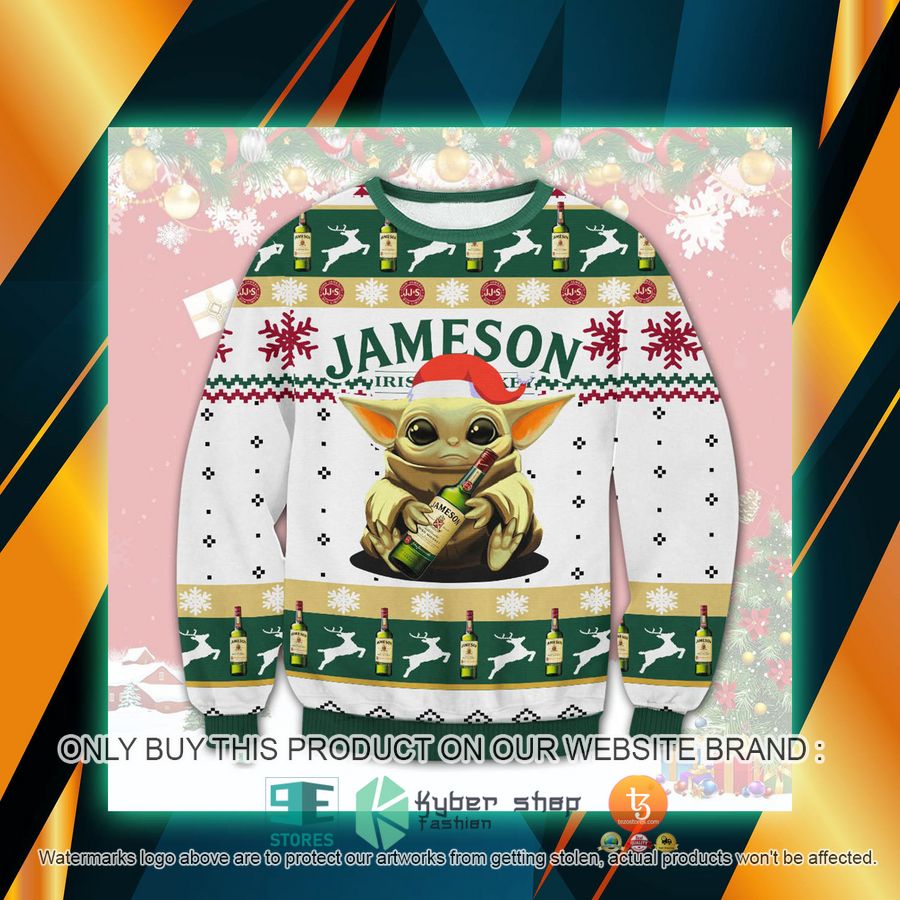 jameson yoda ugly sweater 1 47050