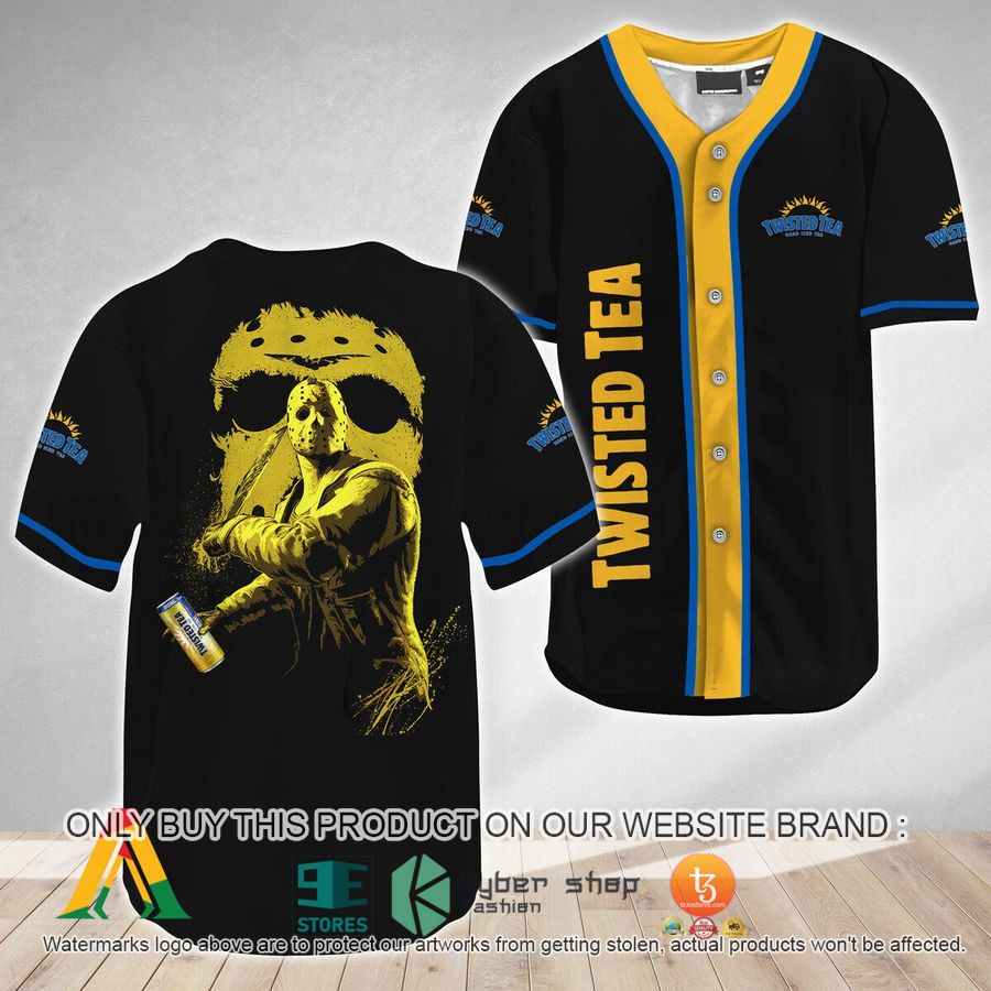 jason voorhees friday the 13th twisted tea baseball jersey 1 23763