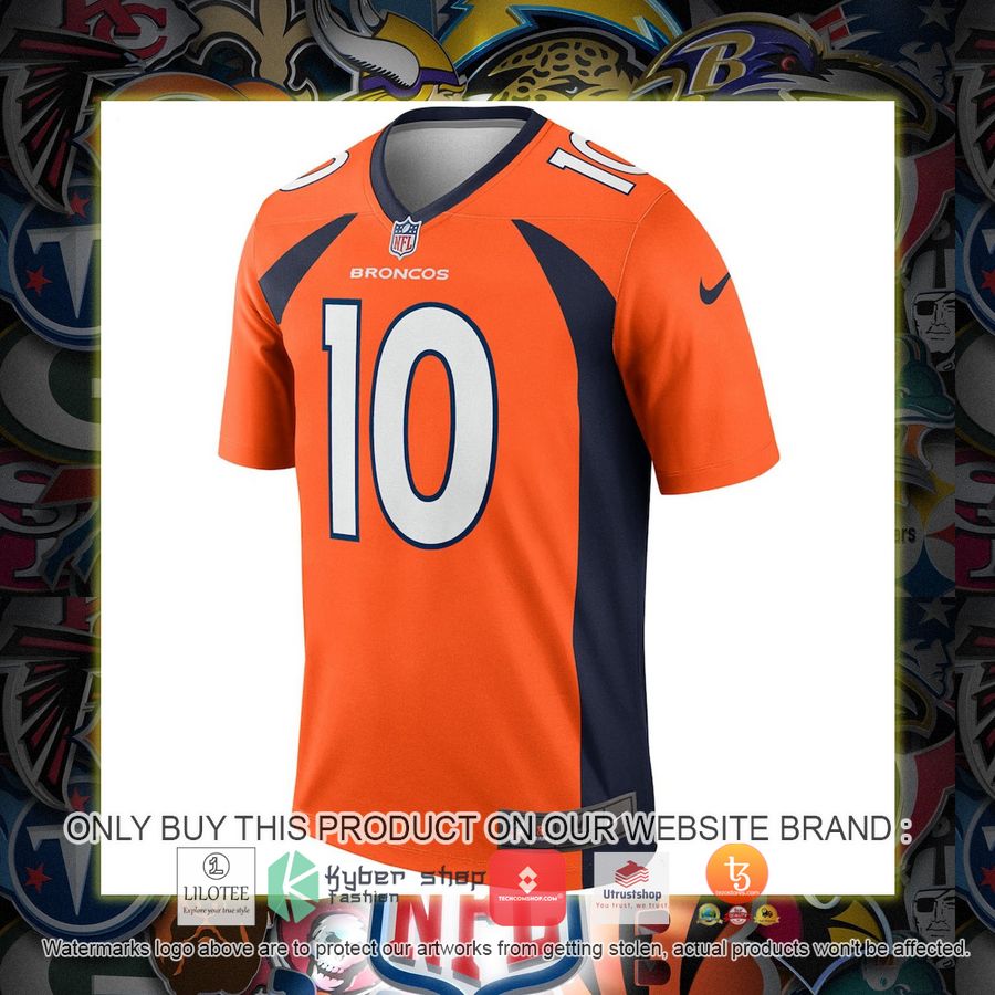 HOT Jerry Jeudy Denver Broncos Nike Legend Orange Football Jersey Shirt 2 jerry jeudy denver broncos nike legend orange football jersey 2 80677