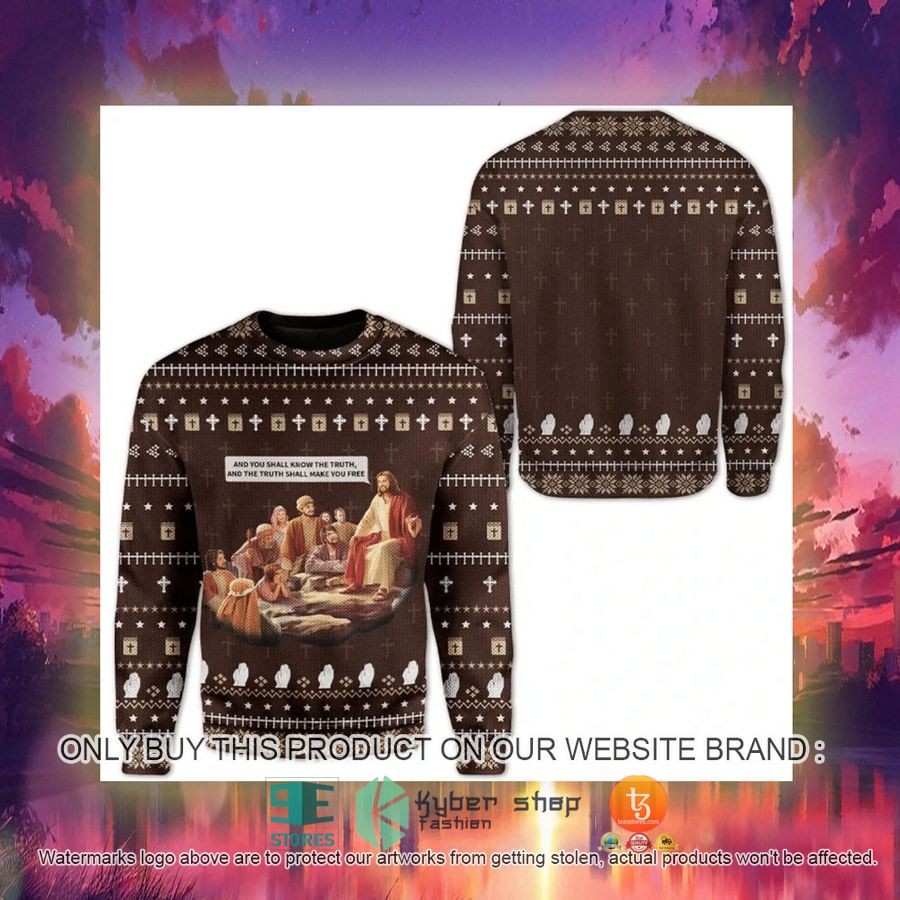 HOT Jesus Ugly Christmas Sweater 3 jesus ugly christmas sweater 3 32038