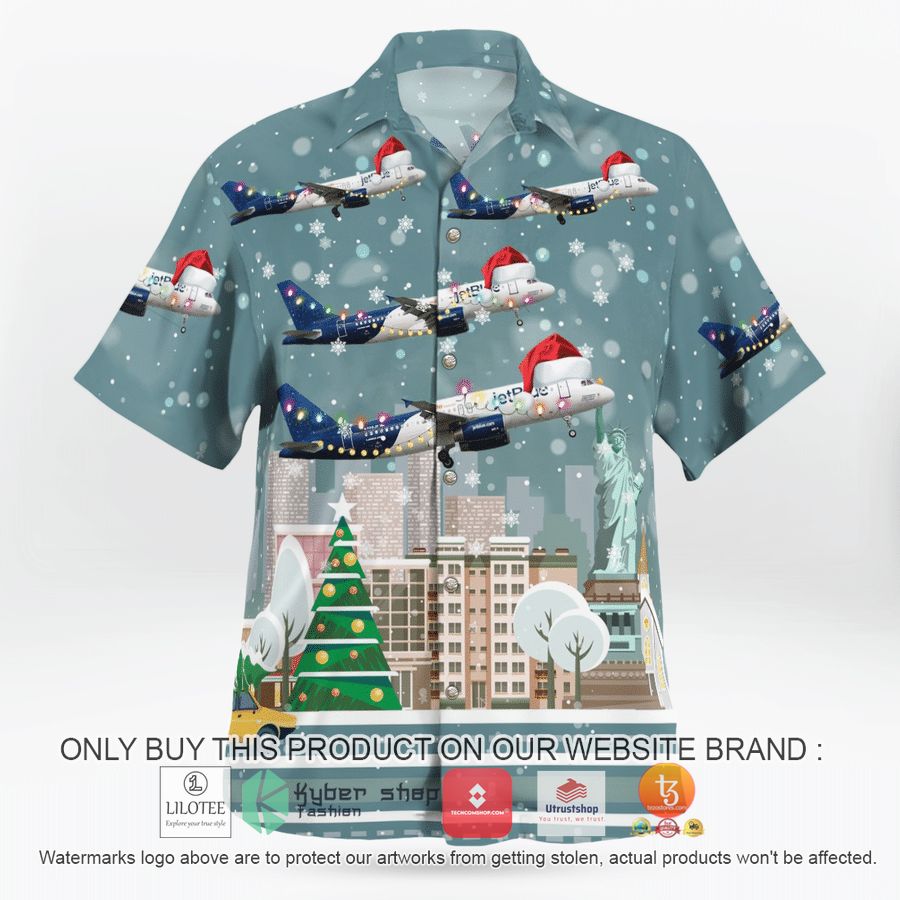 HOT JetBlue Airbus A320-232 Christmas Hawaiian Shirt 3 jetblue airbus a320 232 christmas hawaiian shirt 3 17646