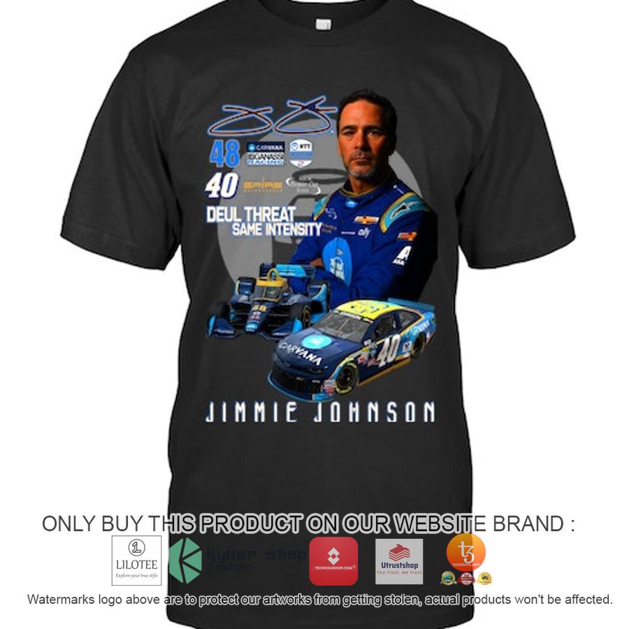 jimmie johnson and nine other threats to nascars survival 2d shirt hoodie 1 88561