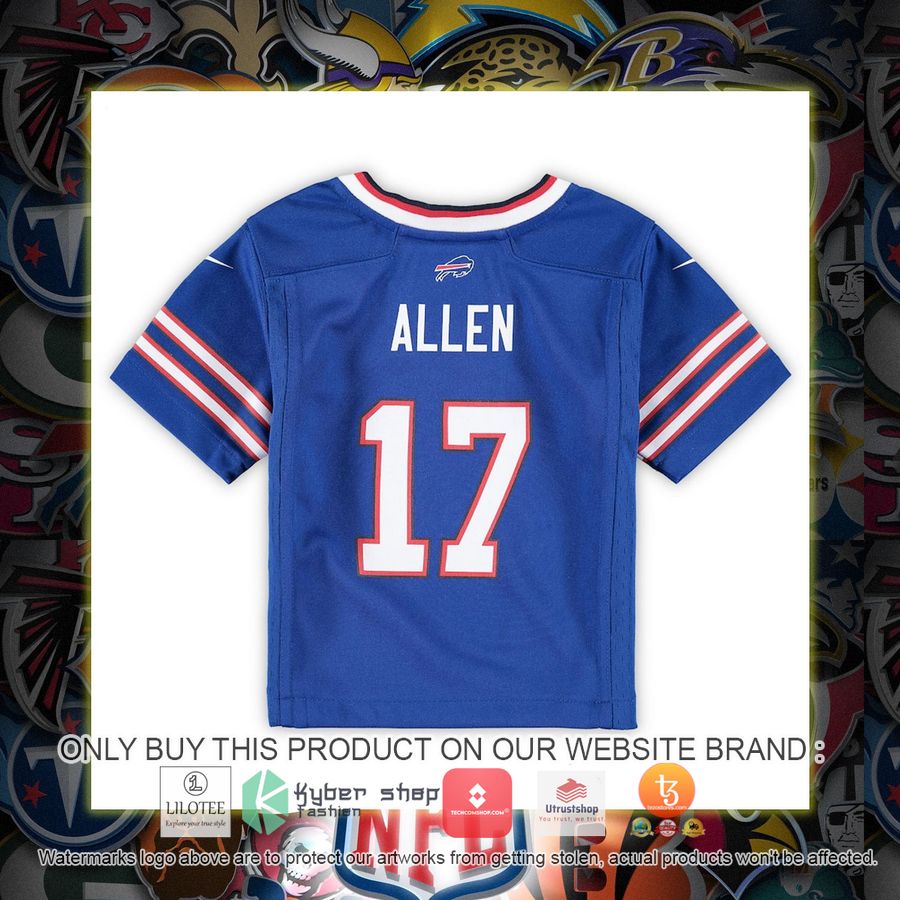 HOT Josh Allen Buffalo Bills Nike Infant Royal Football Jersey Shirt 3 josh allen buffalo bills nike infant royal football jersey 3 76206