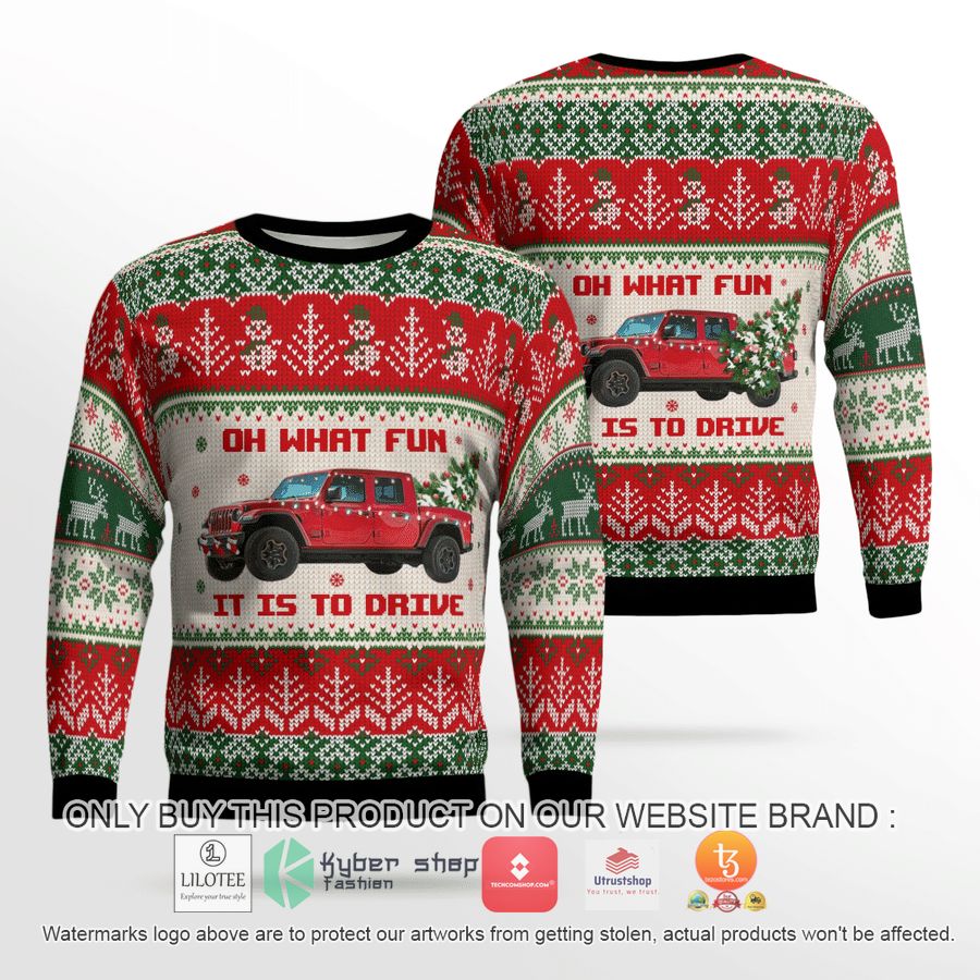 jp gladiator christmas 3d sweater 2 98277