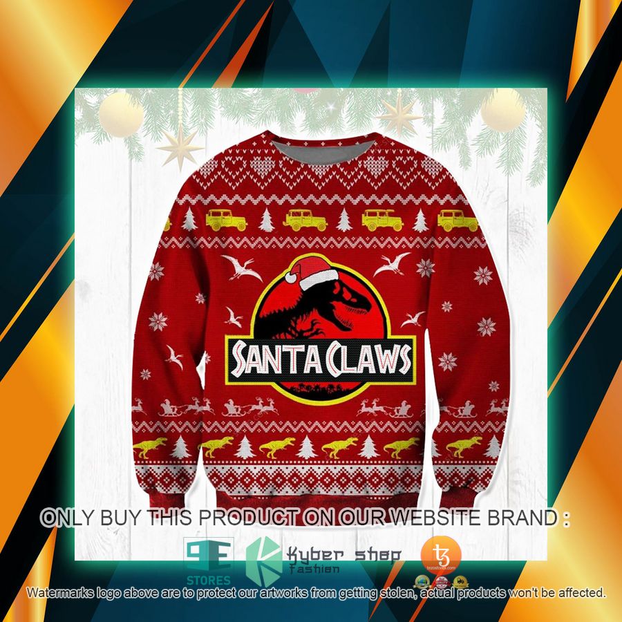 jurassic park ugly sweater 1 1350