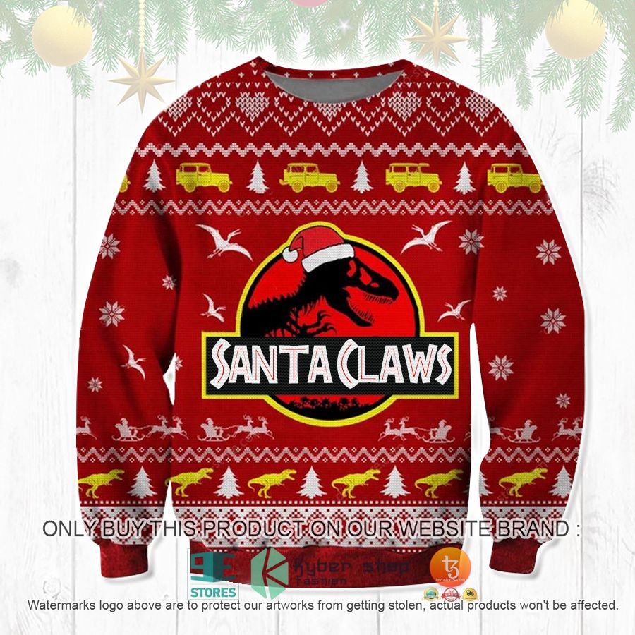 jurassic park ugly sweater 1 45247