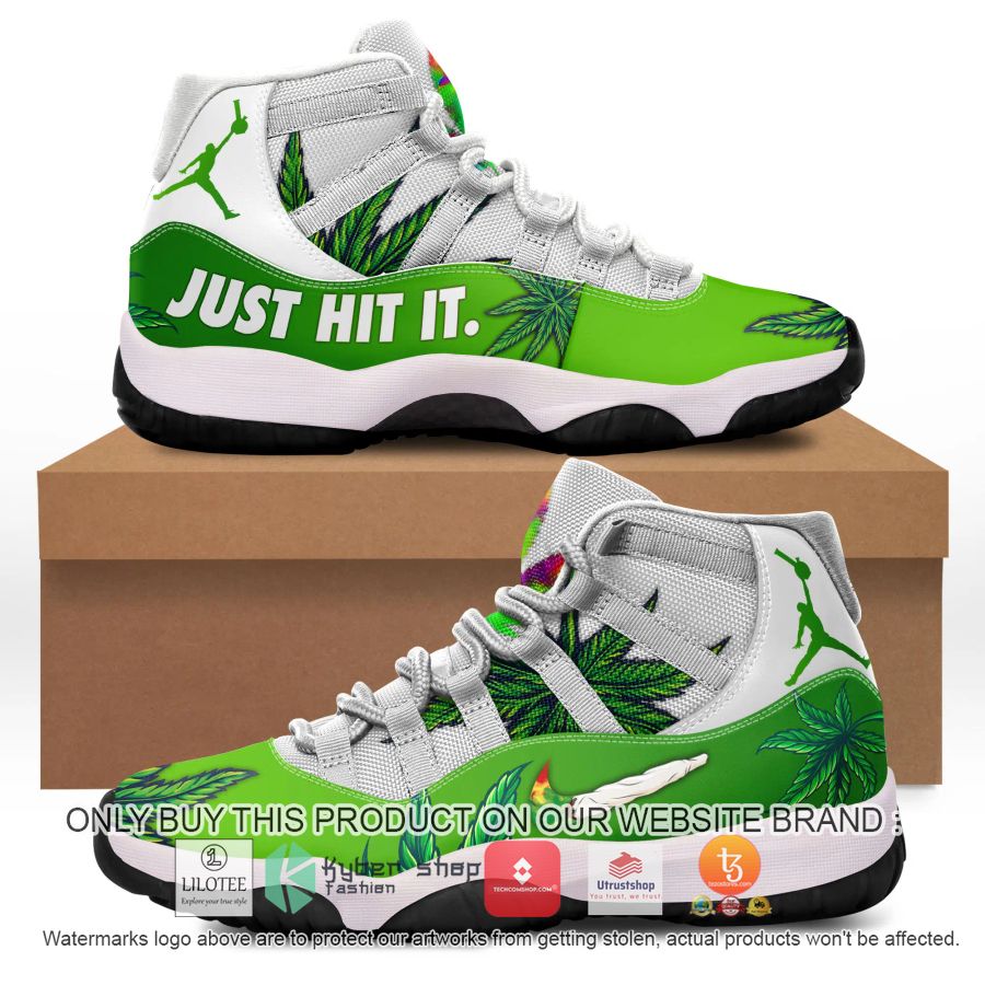 just hit it cannabis air jordan 11 sneaker 1 55072
