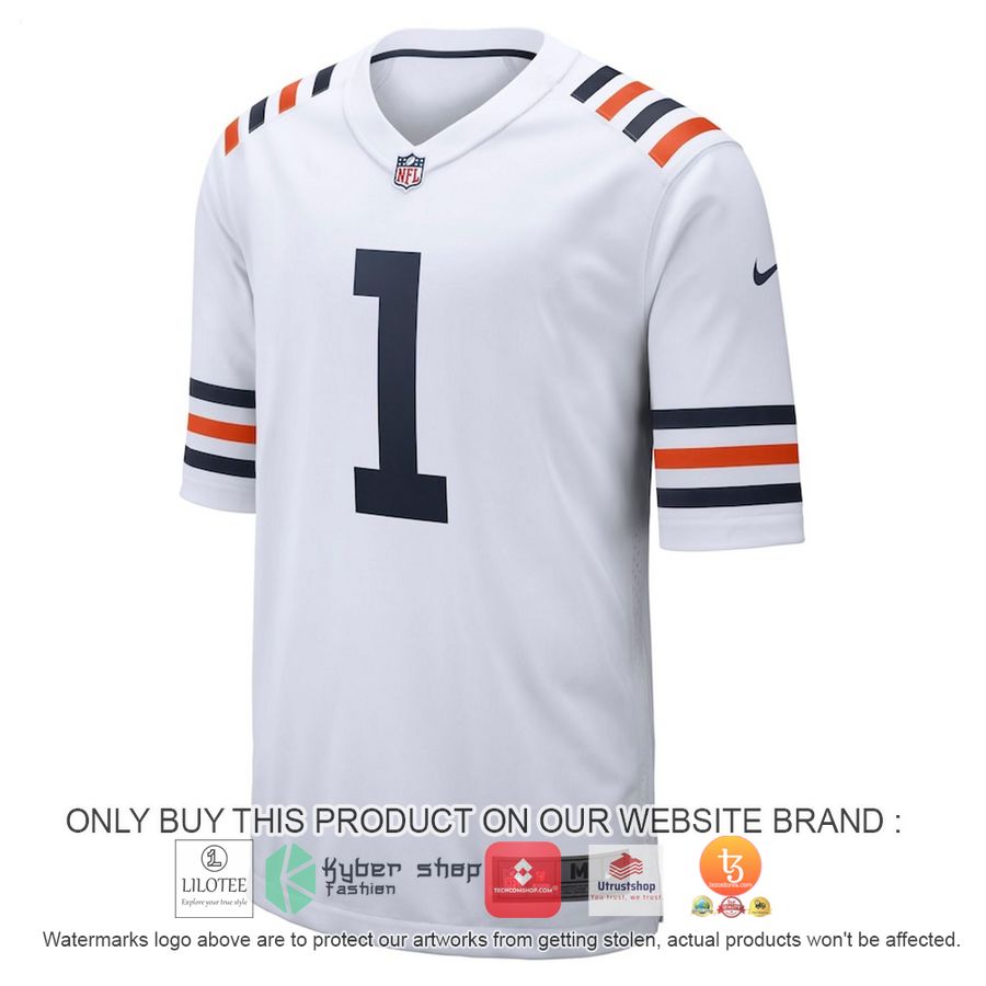 HOT Justin Fields Chicago Bears Nike 2021 NFL Draft First Round Pick Alternate Classic White Football Jersey Shirt 2 justin fields chicago bears nike 2021 nfl draft first round pick alternate classic white football jersey 2 44364