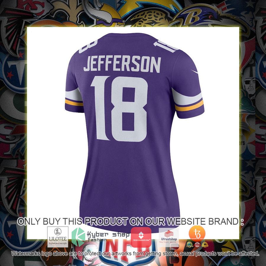 HOT Justin Jefferson Minnesota Vikings Nike Women's Legend Purple Football Jersey Shirt 3 justin jefferson minnesota vikings nike womens legend purple football jersey 3 82167