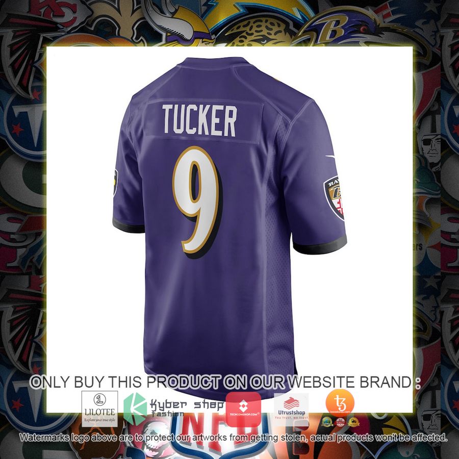 HOT Justin Tucker Baltimore Ravens Nike Game Purple Football Jersey Shirt 3 justin tucker baltimore ravens nike game purple football jersey 3 97810