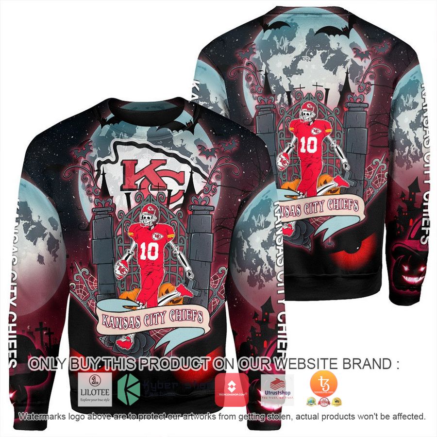HOT Kansas City Chiefs Horror Skull 3D Shirt, hoodie 4 kansas city chiefs horror skull 3d shirt hoodie 4 65031