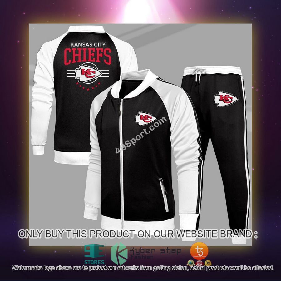 NEW Kansas City Chiefs Logo Tracksuit Shirt, Long Pants 4 kansas city chiefs logo sport tracksuit 4 17808