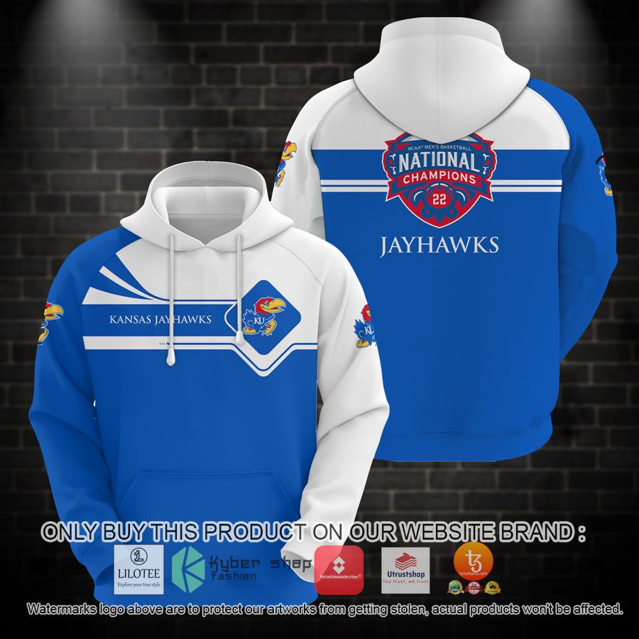 kansas jayhawks 3d shirt hoodie 1 59421