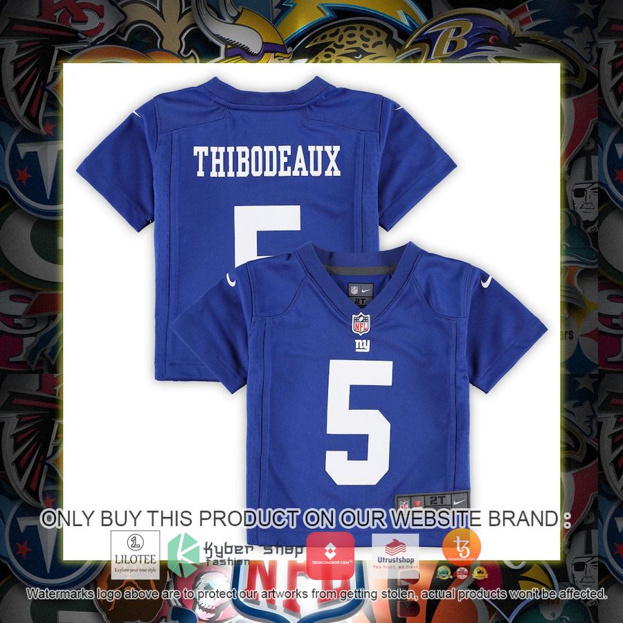 HOT Kayvon Thibodeaux New York Giants Nike Toddler Royal Football Jersey Shirt 6 kayvon thibodeaux new york giants nike toddler royal football jersey 1 37971
