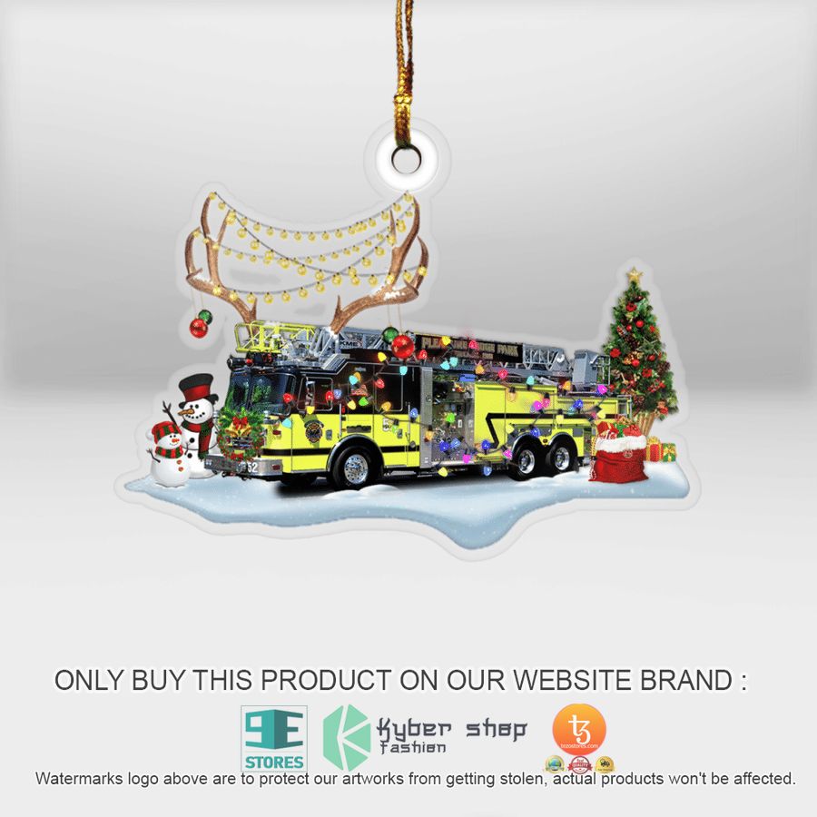 kentucky pleasure ridge park fire protection district christmas ornament 1 22991