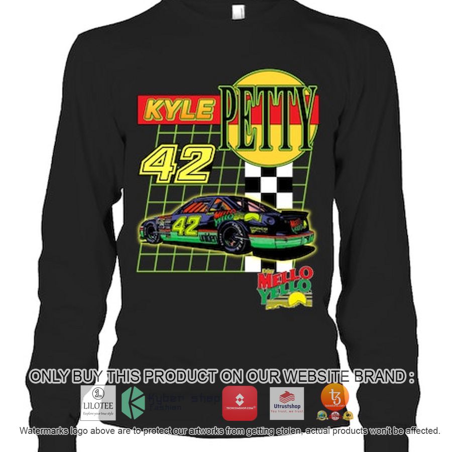 HOT Kyle Petty Mello Yello 42 2D Hoodie, Shirt 3 kyle petty mello yello 42 2d shirt hoodie 3 76307