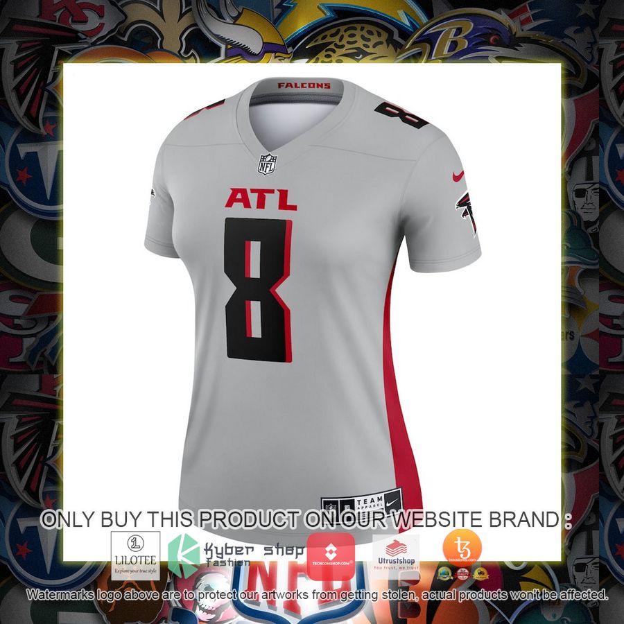 HOT Kyle Pitts Atlanta Falcons Nike Women's Inverted Legend Gray Football Jersey Shirt 2 kyle pitts atlanta falcons nike womens inverted legend gray football jersey 2 1348
