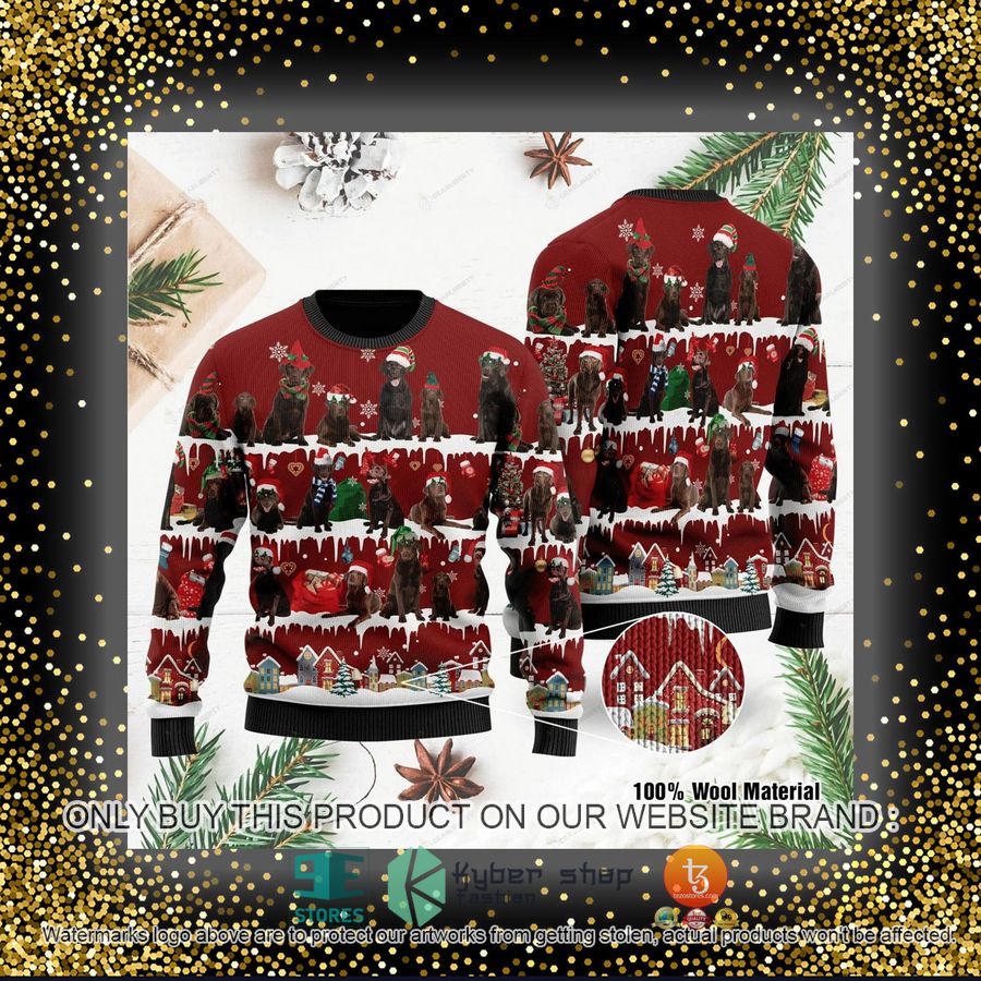 HOT Labrador Dog Ugly Christmas Sweater 4 labrador dog ugly christmas sweater 4 10437