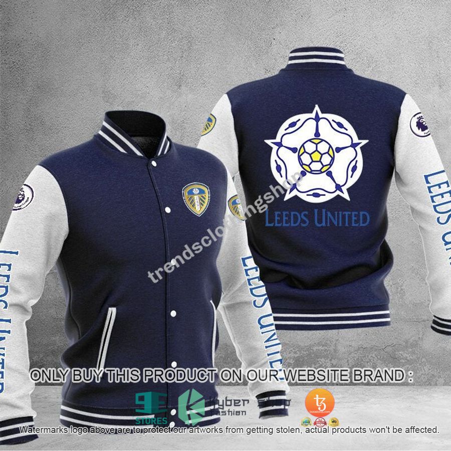 leeds united f c baseball jacket 2 57331