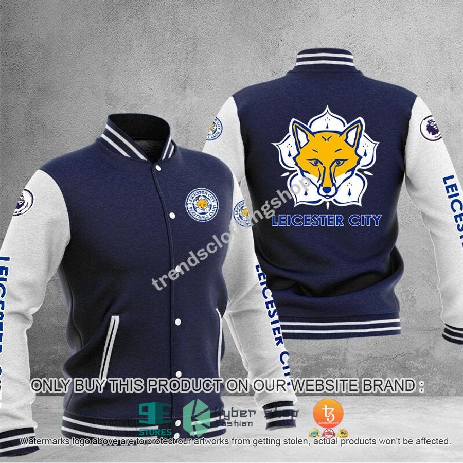 leicester city f c baseball jacket 2 3751