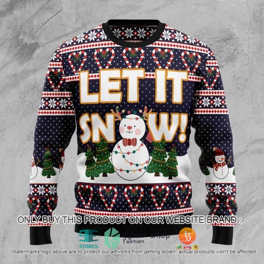 let it snow ugly christmas sweater 1 72468