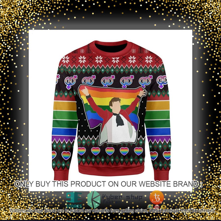 HOT LGBT Ugly Christmas Sweater 7 lgbt ugly christmas sweater 7 4094