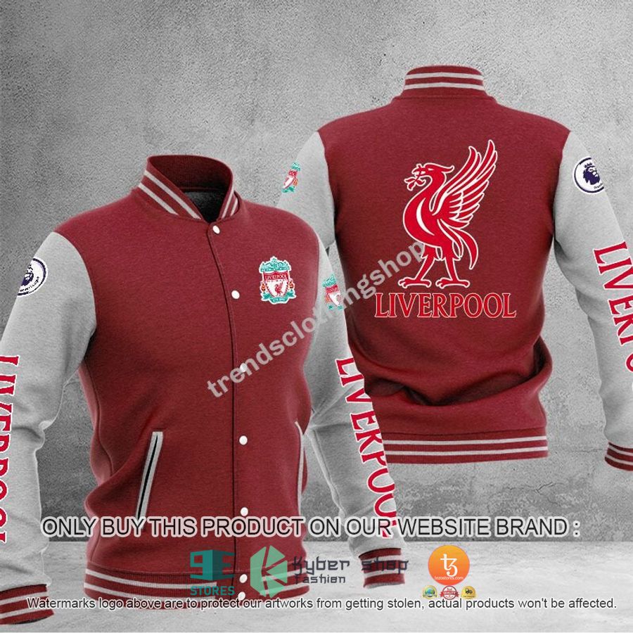 NEW Liverpool F.C Varsity Jacket 3 liverpool f c baseball jacket 3 27069